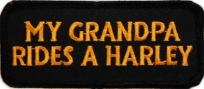 Nášivka My Grandpa Harley