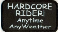 Nášivka Hardcore Rider