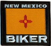 Nášivka New Mexico Biker