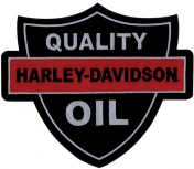 Nášivka Harley-Davidson Quality Oil Small