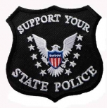 Nášivka Support Your State Police