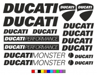 Samolepka Ducati - volba barvy