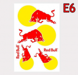 Samolepka Red Bull arch 6