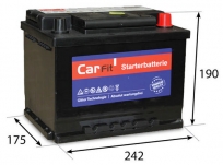 CARFit baterie 55Ah