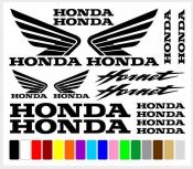 Samolepka Honda - volba barvy