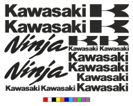 Samolepka Kawasaki - volba barvy