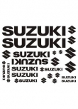 Samolepka Suzuki černá