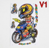 Samolepka Valentino Rossi arch 1
