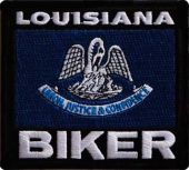 Nášivka Louisiana Biker