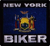 Nášivka New York Biker