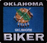 Nášivka Oklahoma Biker