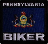 Nášivka Pennsylvania Biker
