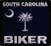 Nášivka South Carolina Biker