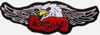 Nášivka Born wild eagle