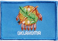 Nášivka Oklahoma Flag