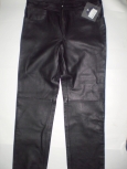 Kalhoty černé hladké3