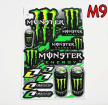 Samolepka Monster Energy arch 9