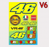 Samolepka Valentino Rossi arch 6